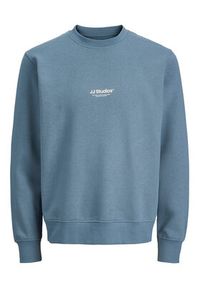 Jack & Jones Bluza Soho 12278791 Niebieski Relaxed Fit. Kolor: niebieski. Materiał: bawełna #5