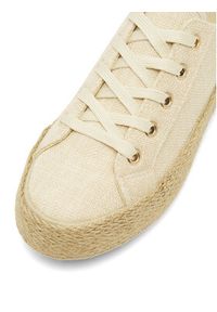 DeeZee Espadryle WSK1576-01 Beżowy. Kolor: beżowy. Materiał: materiał #4