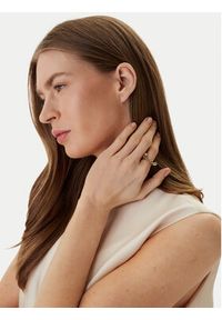 Coach Pierścionek 37557624 Złoty. Materiał: metalowe. Kolor: złoty #3