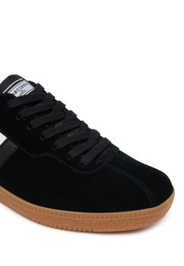 Marciano Guess Sneakersy 5YGZ39 7369A Czarny. Kolor: czarny. Materiał: zamsz, skóra