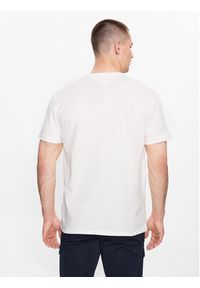 Tommy Jeans T-Shirt DM0DM16882 Biały Regular Fit. Kolor: biały. Materiał: bawełna #5