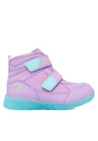 skechers - Śniegowce Skechers. Kolor: fioletowy