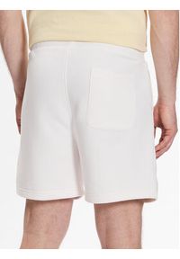 Tommy Jeans Szorty sportowe DM0DM16333 Biały Regular Fit. Kolor: biały. Materiał: bawełna, syntetyk. Styl: sportowy