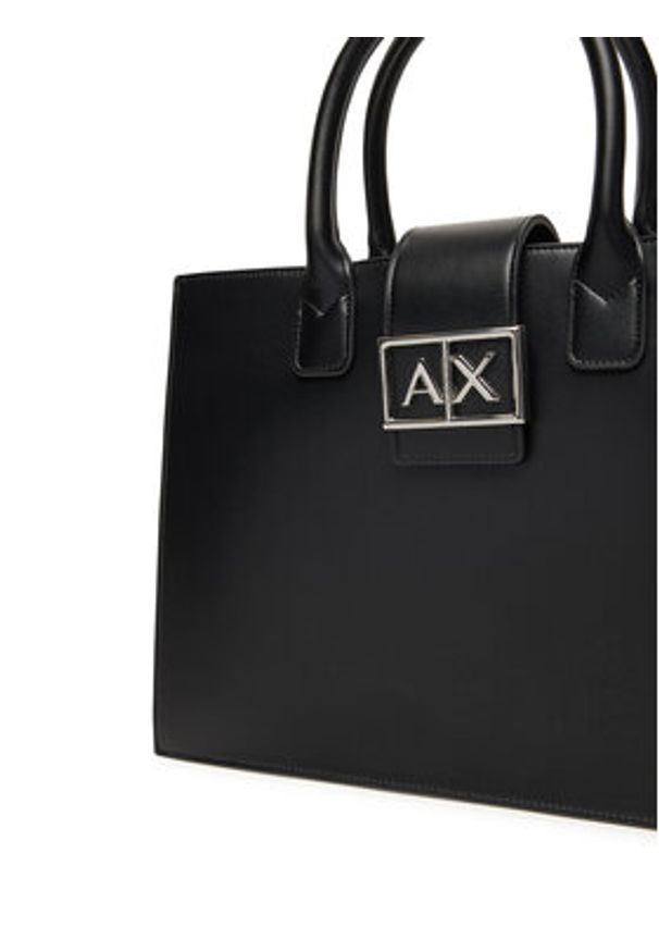 Armani Exchange Torebka XW000305 AF12039 UC001 Czarny. Kolor: czarny. Materiał: skórzane