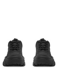 DeeZee Sneakersy MEG WS91620-02 Czarny. Kolor: czarny. Materiał: materiał