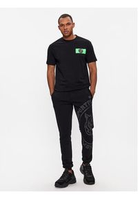 Plein Sport T-Shirt SADC MTK6907 SJY001N Czarny Regular Fit. Kolor: czarny. Materiał: bawełna. Styl: sportowy #3