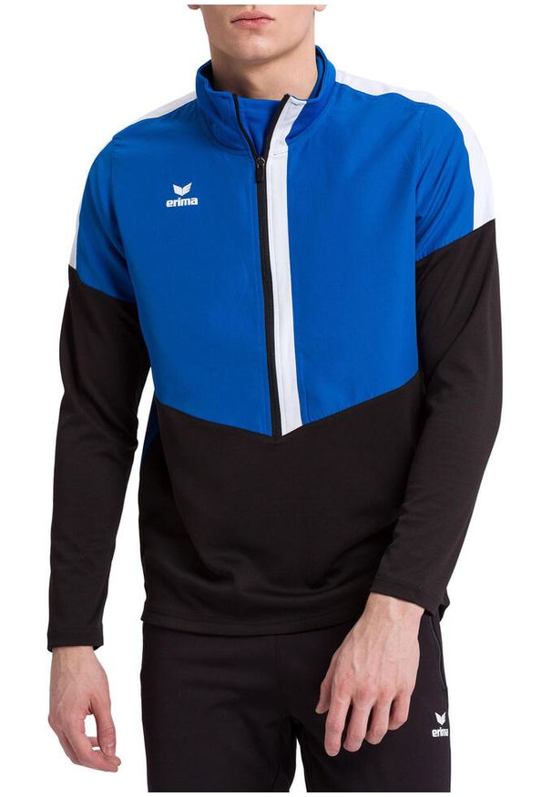 ERIMA - Bluza rozpinana Erima Worker Squad. Kolor: wielokolorowy, niebieski, czarny. Sport: fitness