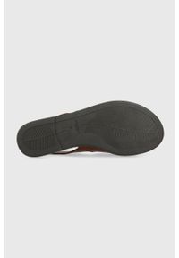 Vagabond Shoemakers sandały skórzane TIA 2.0 damskie kolor brązowy 5531.001.27. Zapięcie: pasek. Kolor: brązowy. Materiał: skóra. Wzór: gładki. Obcas: na obcasie. Wysokość obcasa: niski #5