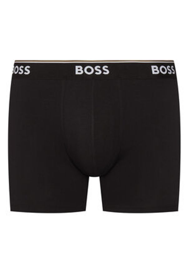 BOSS Komplet 3 par bokserek 50538142 Czarny. Kolor: czarny. Materiał: bawełna