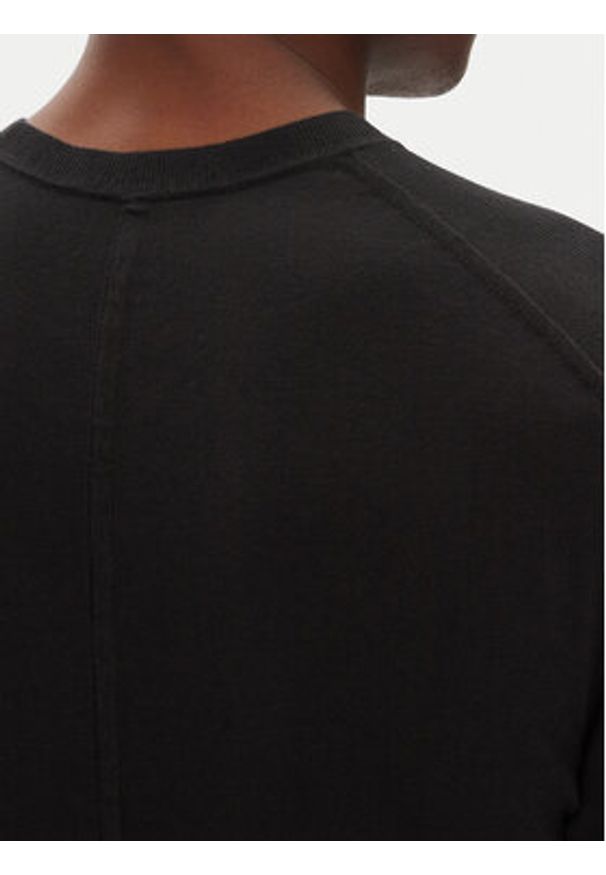 Calvin Klein T-Shirt Supima LV04LC333G Czarny Regular Fit. Kolor: czarny. Materiał: bawełna