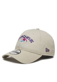 New Era Czapka z daszkiem Washed Courchevel Ski 9TWENTY 60580869 Beżowy. Kolor: beżowy. Materiał: bawełna, materiał #8