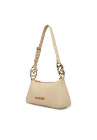 Love Moschino - LOVE MOSCHINO Torebka JC4007PP1PLB0129 Beżowy. Kolor: beżowy. Materiał: skórzane #5