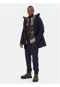 Barbour Parka Winter Beaufort MWB1126NY72 Granatowy Regular Fit. Kolor: niebieski. Materiał: syntetyk #5