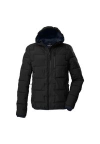 Kurtka z kapturem Killtec GW 72. Typ kołnierza: kaptur. Kolor: czarny. Materiał: puch. Sport: turystyka piesza #1