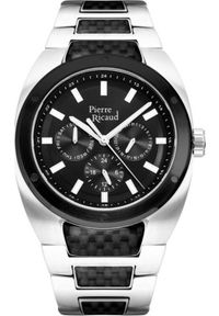 Zegarek Pierre Ricaud Zegarek męski Pierre Ricaud P97027.Y114QF srebrny. Kolor: srebrny #1