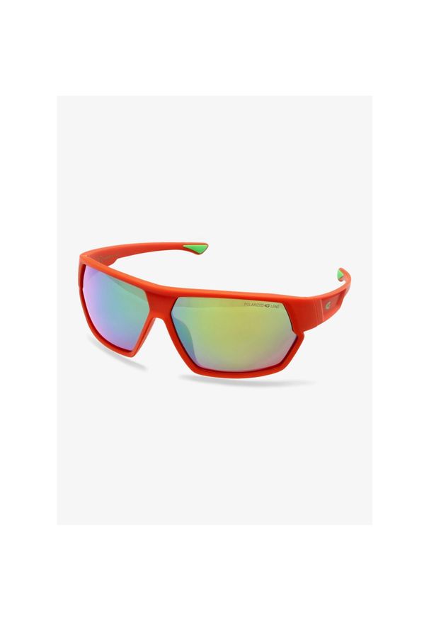 Okulary polaryzacyjne GOG G1 - matt neon orange/green. Kolor: zielony