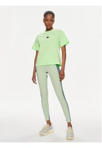 Adidas - adidas T-Shirt Z.N.E. IS3921 Zielony Regular Fit. Kolor: zielony. Materiał: bawełna #6
