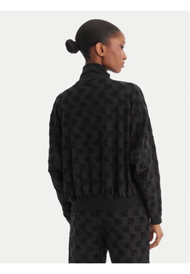 Hugo - HUGO Bluza Monogram 50556831 Czarny Regular Fit. Kolor: czarny. Materiał: bawełna
