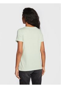 Guess T-Shirt W3RI16 K46D1 Zielony Regular Fit. Kolor: zielony. Materiał: bawełna