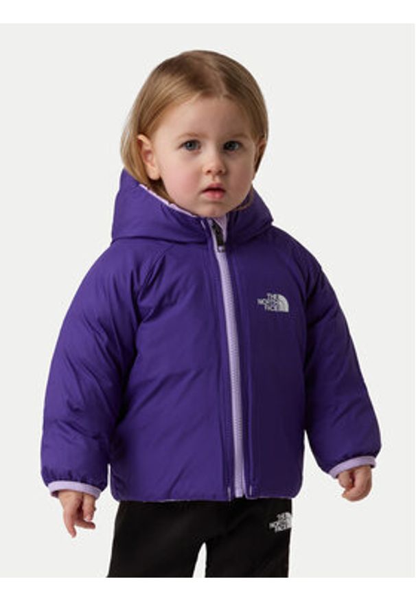 The North Face Kurtka zimowa Perrito NF0A88W3 Fioletowy Regular Fit. Kolor: fioletowy. Materiał: syntetyk. Sezon: zima