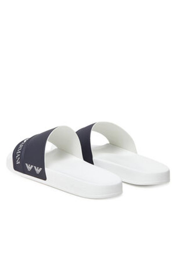 EA7 Emporio Armani Klapki 7X000110 AF15128 M0114 Granatowy. Kolor: niebieski