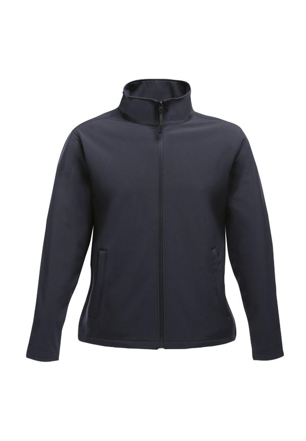 Regatta - Kurtka Softshellowa Damska Do Druku Ablaze. Kolor: szary, niebieski, wielokolorowy. Sport: turystyka piesza