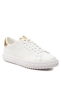 MICHAEL Michael Kors Sneakersy Grove 43S3GVFS1L Biały. Kolor: biały. Materiał: skóra #4