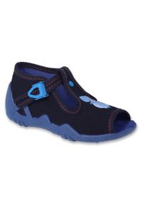 Befado obuwie dziecięce 217P123 niebieskie. Kolor: niebieski #1