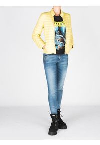 Geox - Kurtka turystyczna damska Jaysen. Kolor: żółty. Materiał: nylon