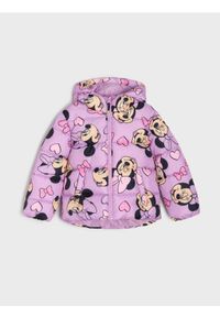 Sinsay - Pikowana kurtka z kapturem Minnie Mouse - wielobarwny. Typ kołnierza: kaptur. Wzór: motyw z bajki