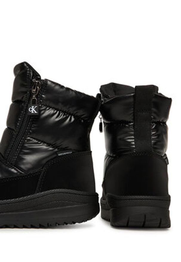 Calvin Klein Śniegowce Snow Boot V3A5-83140-1862 S Czarny. Kolor: czarny. Materiał: materiał