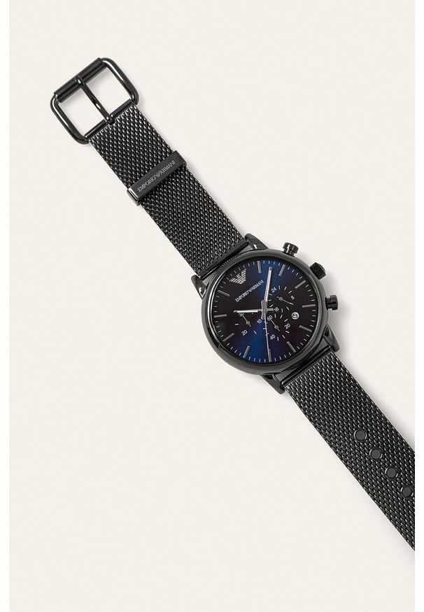 Emporio Armani - Zegarek AR1979. Kolor: czarny