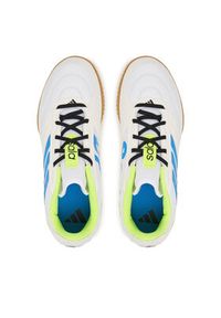 Adidas - adidas Buty do piłki nożnej Top Sala Competition II JP6983 Biały. Kolor: biały. Materiał: zamsz, skóra #6