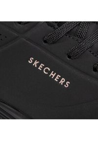 skechers - Skechers Sneakersy Uno-Stand On Air 73690/BBK Czarny. Kolor: czarny. Materiał: skóra #4