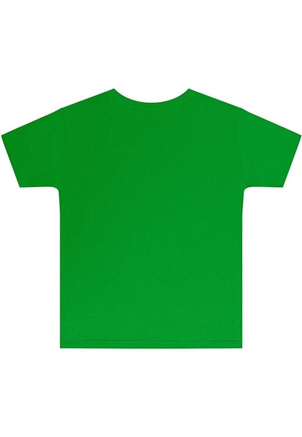 SG - Koszulka Dziecięca Perfect Print. Kolor: zielony. Wzór: nadruk