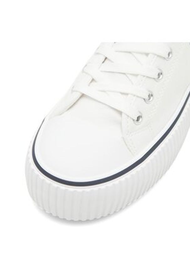 Beverly Hills Polo Club Trampki W-BHPC027M Biały. Kolor: biały. Materiał: materiał