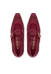 Hispanitas Czółenka RHV264609 C006 Bordowy. Kolor: czerwony. Materiał: materiał #5