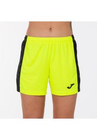 Szorty do biegania damskie Joma Maxi. Kolor: czarny, wielokolorowy, żółty. Materiał: poliester. Sport: bieganie #2