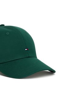 TOMMY HILFIGER - Tommy Hilfiger Czapka z daszkiem Th Flag Cotton 6 Panel Cap AM0AM13008 Zielony. Kolor: zielony. Materiał: bawełna #2