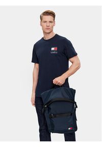 Tommy Jeans Plecak Tjm Daily Rolltop AM0AM11965 Granatowy. Kolor: niebieski. Materiał: materiał #2