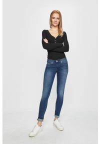 Tommy Jeans - Jeansy Sophie DW0DW04407. Kolor: niebieski #5