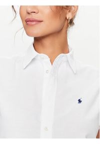 Polo Ralph Lauren Koszula 211906520001 Biały Regular Fit. Typ kołnierza: polo. Kolor: biały. Materiał: bawełna
