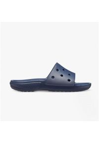 Klapki basenowe Crocs Classic Slide. Kolor: niebieski. Styl: sportowy