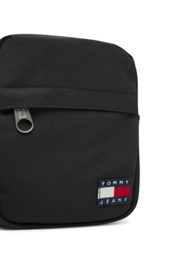 Tommy Jeans Saszetka Tjm Ess Daily Reporter AM0AM13710 Czarny. Kolor: czarny. Materiał: materiał