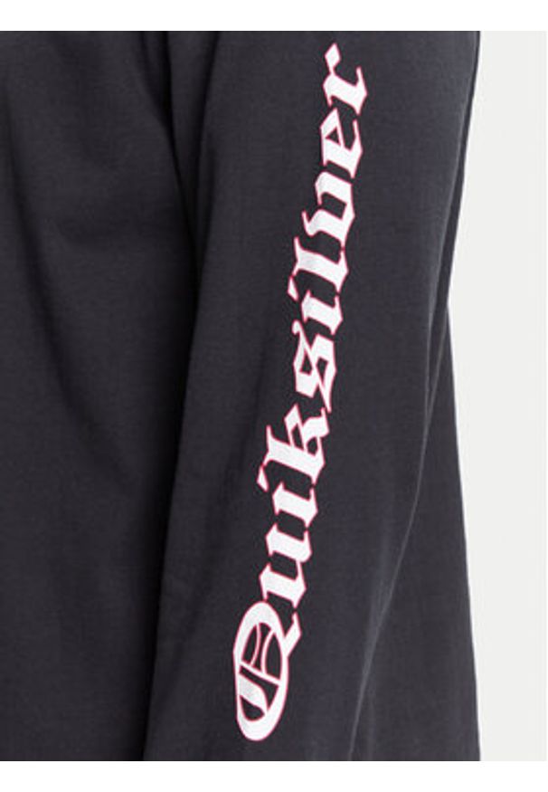 Quiksilver Bluza Mercury Old English Ls EQYZT08169 Czarny Comfort Fit. Kolor: czarny. Materiał: bawełna