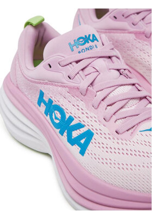 HOKA - Hoka Buty do biegania Bondi 8 1127952 Różowy. Kolor: różowy. Materiał: materiał