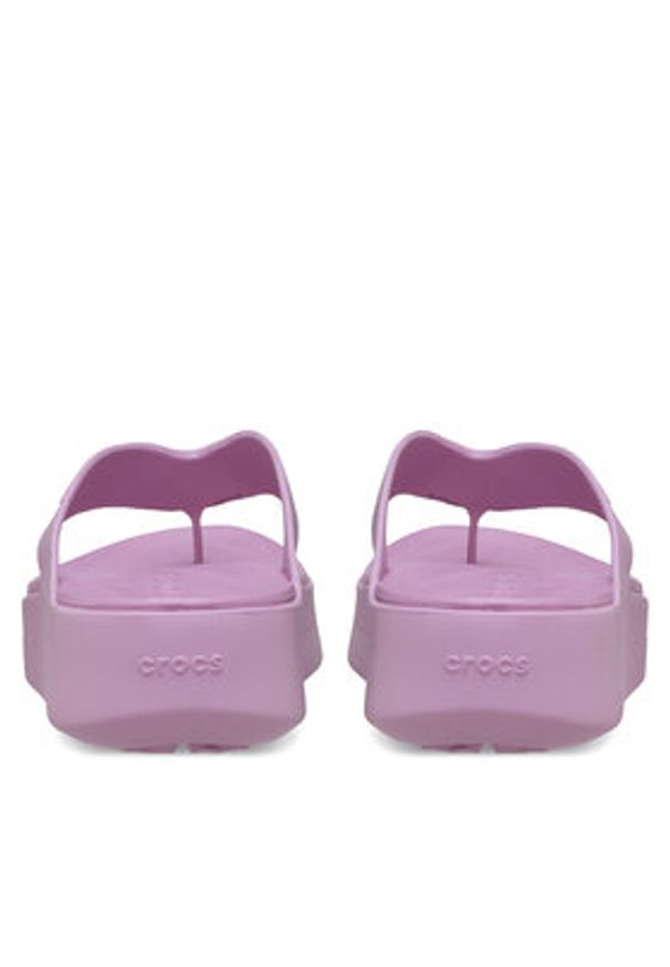 Crocs Japonki Getaway Platform Flip 209410 Różowy. Kolor: różowy. Obcas: na platformie