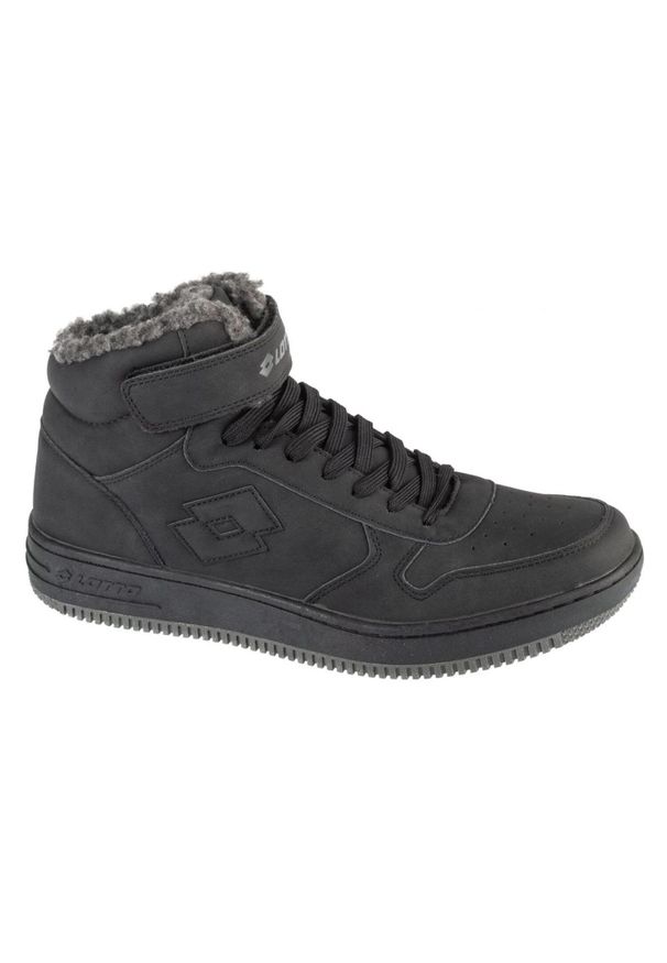 LOTTO - Męskie Buty Sportowe Paliot Winter High Top. Kolor: czarny. Sport: turystyka piesza