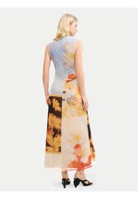 Desigual Sukienka letnia Jade 26SWVK38 Kolorowy Slim Fit. Materiał: syntetyk. Wzór: kolorowy. Sezon: lato #5
