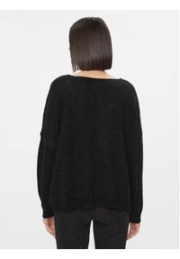 Kontatto Sweter 3M1200 Czarny Oversize. Kolor: czarny. Materiał: syntetyk #5